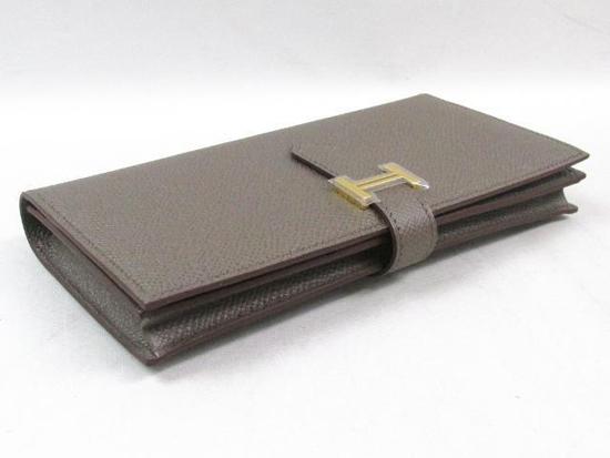 HERMES/エルメス 財布 コピー 財布 ベアンスフレ エタン/ゴールド金具6060710